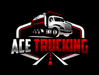 Ace Trucking logo design by zonpipo1