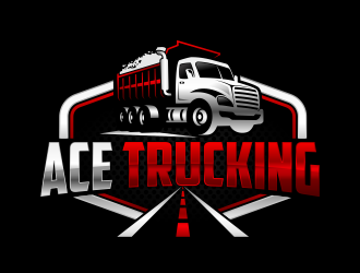 Ace Trucking logo design by zonpipo1