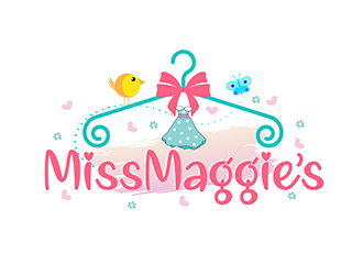 Miss Maggie’s logo design by 3Dlogos