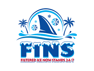 FINS  logo design by haze