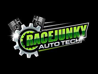 RJ Auto Tech Logo Design - 48hourslogo