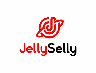 Jelly Selly logo design by Mahrein