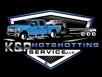 K&P Hotshotting Services, LLC Logo Design - 48hourslogo