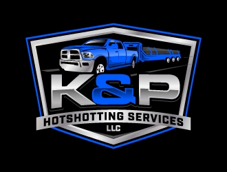 K&P Hotshotting Services, LLC Logo Design - 48hourslogo