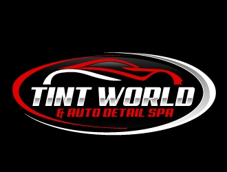 TINT WORLD & AUTO DETAIL SPA logo design by AamirKhan