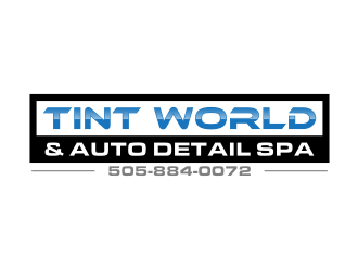 TINT WORLD & AUTO DETAIL SPA logo design by icha_icha