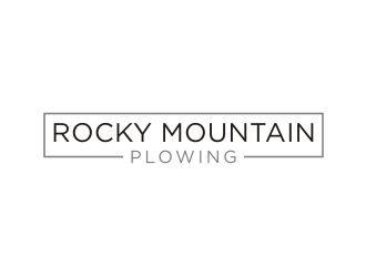 Rocky Mountain Plowing logo design by Inaya