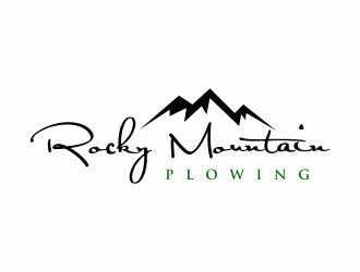 Rocky Mountain Plowing logo design by scolessi