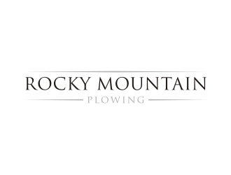 Rocky Mountain Plowing logo design by Inaya