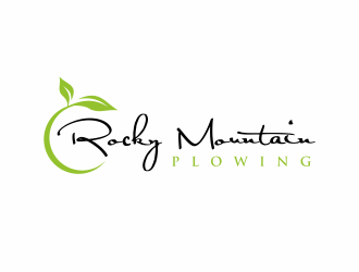 Rocky Mountain Plowing logo design by scolessi