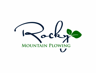 Rocky Mountain Plowing logo design by scolessi