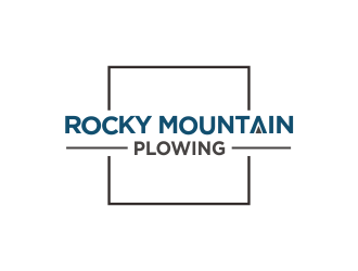 Rocky Mountain Plowing logo design by Greenlight