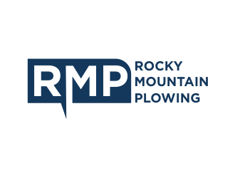 Rocky Mountain Plowing logo design by Greenlight