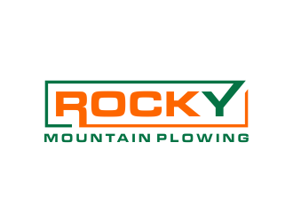 Rocky Mountain Plowing logo design by cahyobragas