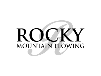 Rocky Mountain Plowing logo design by cahyobragas