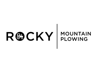 Rocky Mountain Plowing logo design by puthreeone