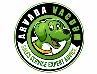 Arvada Vacuum logo design by Suvendu