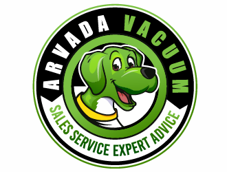 Arvada Vacuum logo design by Suvendu