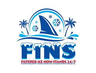 FINS  logo design by haze