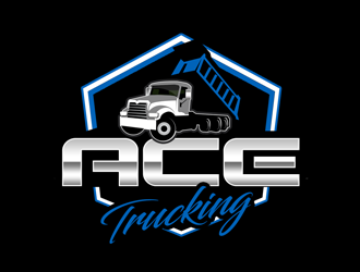 Ace Trucking logo design by kunejo