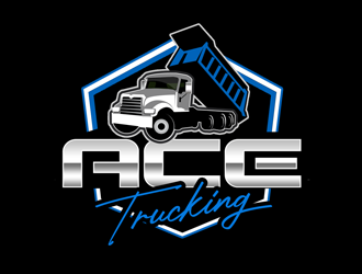 Ace Trucking logo design by kunejo