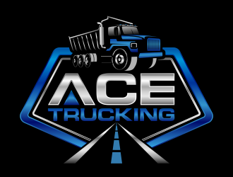 Ace Trucking logo design by zonpipo1