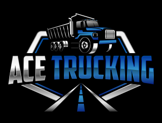 Ace Trucking logo design by zonpipo1