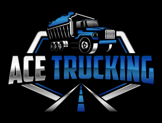 Ace Trucking logo design by zonpipo1