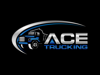 Ace Trucking logo design by zonpipo1