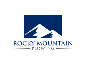 Rocky Mountain Plowing logo design by bombers