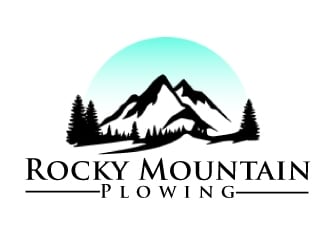 Rocky Mountain Plowing logo design by AamirKhan