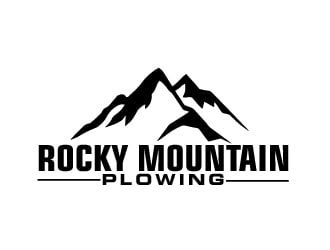 Rocky Mountain Plowing logo design by AamirKhan