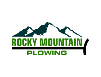 Rocky Mountain Plowing logo design by cintoko