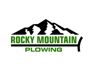 Rocky Mountain Plowing logo design by cintoko