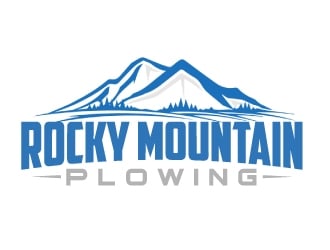 Rocky Mountain Plowing logo design by AamirKhan