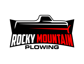 Rocky Mountain Plowing logo design by ekitessar