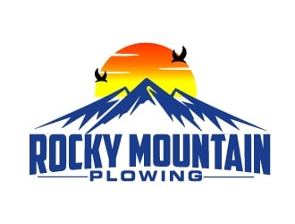 Rocky Mountain Plowing logo design by AamirKhan