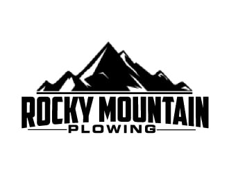 Rocky Mountain Plowing logo design by AamirKhan