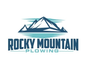 Rocky Mountain Plowing logo design by AamirKhan