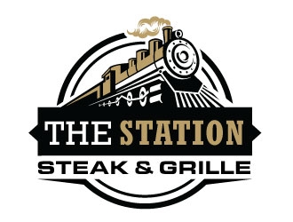 The Station Bar & Grille logo design by invento