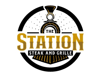 The Station Bar & Grille logo design by LogOExperT