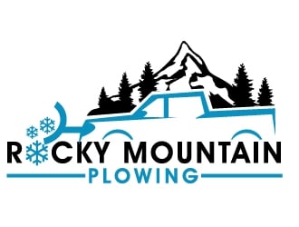 Rocky Mountain Plowing logo design by PMG