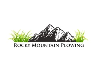 Rocky Mountain Plowing logo design by Aslam