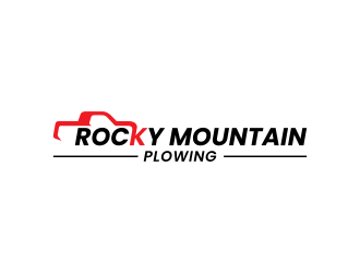 Rocky Mountain Plowing logo design by yunda