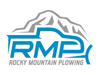 Rocky Mountain Plowing logo design by FriZign