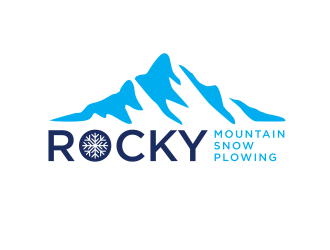 Rocky Mountain Plowing logo design by scolessi