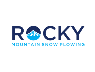 Rocky Mountain Plowing logo design by scolessi