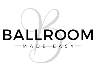 Ballroom Made Easy logo design by nikkl