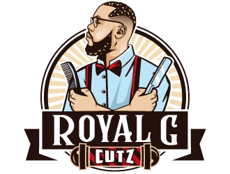 Royal G Cutz logo design by Suvendu