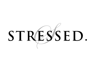 Stressed. logo design by puthreeone